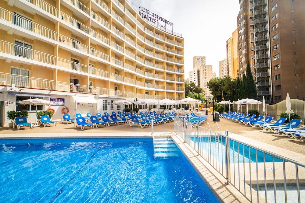 Hotel Servigroup Rialto Benidorm Eksteriør billede