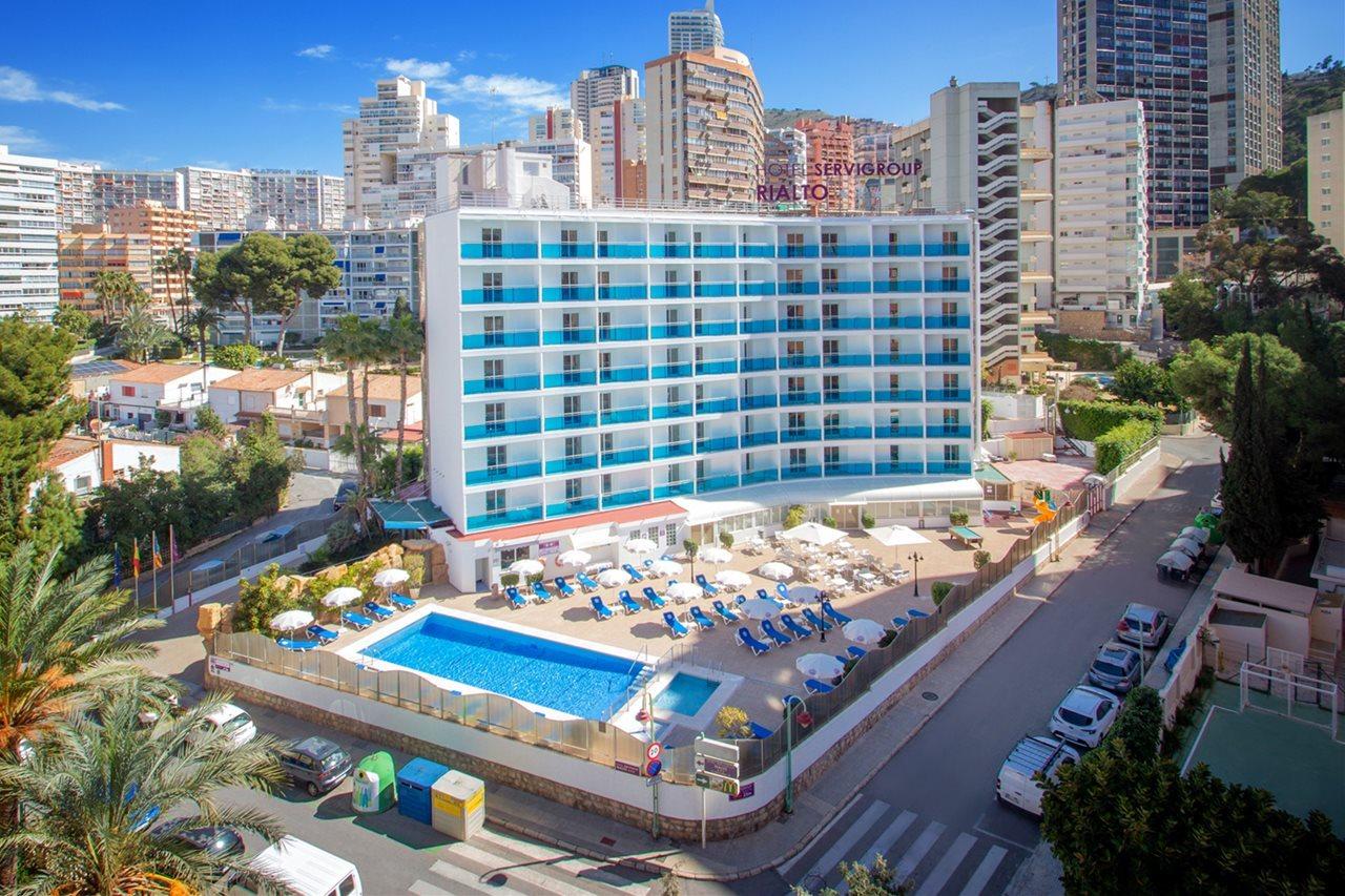 Hotel Servigroup Rialto Benidorm Eksteriør billede
